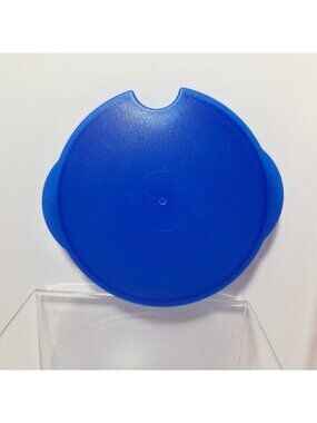 Tupperware Royal Blue Replacement Lid Model 3840A-2 Dark